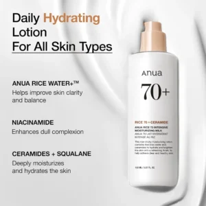 Anua 70+ Rice Ceramide Moisturising Milk (5 pcs)